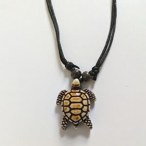 NEW Turtle Necklace Resin Men Women Unisex Casual Nature